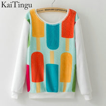 Load image into Gallery viewer, KaiTingu 2016 New Fashion Autumn Long Sleeve Flannel Women Tracksuit Hoodie Dog Print Casual Ladies Tops Pullover Sweatshirt