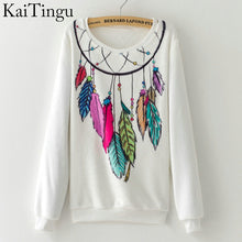 Load image into Gallery viewer, KaiTingu 2016 New Fashion Autumn Long Sleeve Flannel Women Tracksuit Hoodie Dog Print Casual Ladies Tops Pullover Sweatshirt