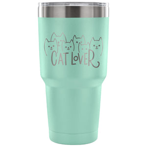 Cat Lover 30 oz Tumbler - Travel Cup, Coffee Mug