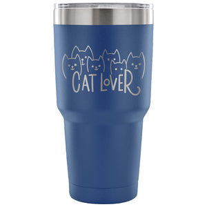 Cat Lover 30 oz Tumbler - Travel Cup, Coffee Mug
