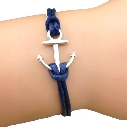 Simply Anchor Blue Bracelet