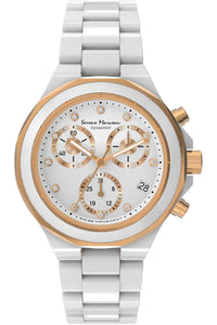 Serene Marceau Diamond Saint Germain Watch - Ladies Quartz Chronograph