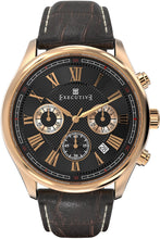 Load image into Gallery viewer, Executive Blazer Leather Watch - Gents Quartz Chronograph